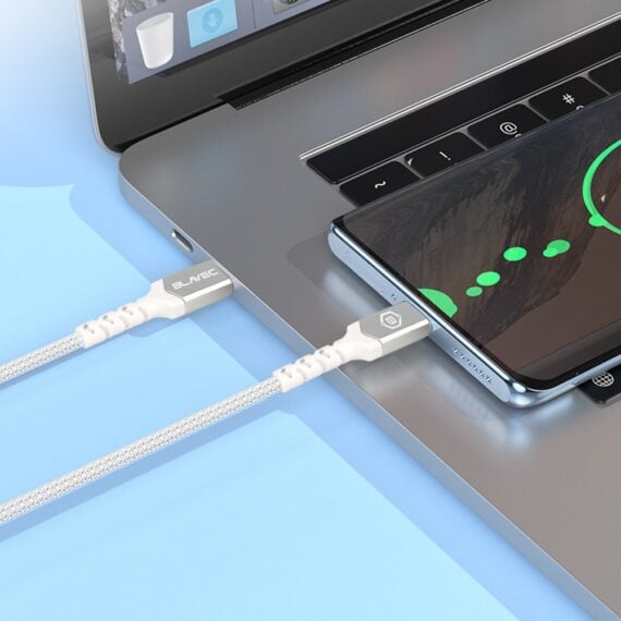 Kabel USB Typ C – Lightning, do szybkiego ładowania, 2 metry, biały3