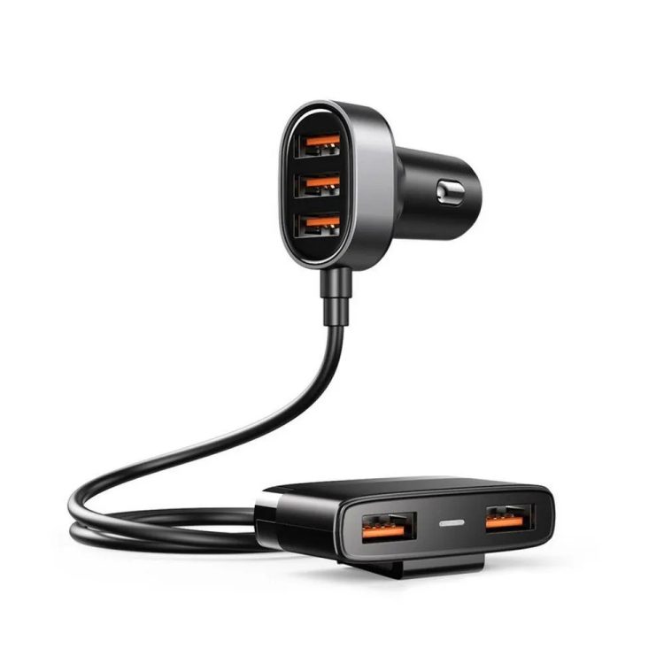Ładowarka samochodowa quick charge, 5x usb 45w