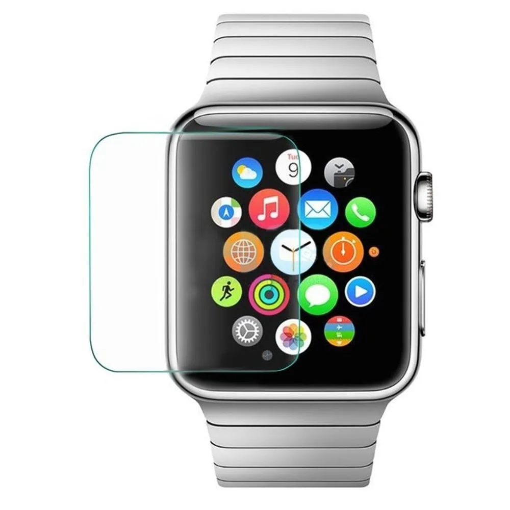 Szkło hartowane wzmocnione full touch na ekran zegarka Apple Watch 1/2/3 38mm