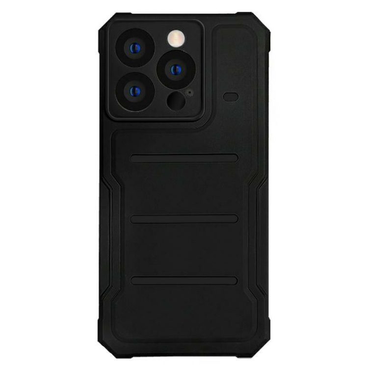Etui do iPhone 14 Pro pancerne, czarne