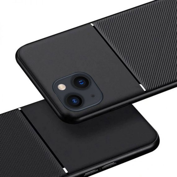 etui do iphone 13 elite black karbon, pancerne, wytrzymałe, czarne