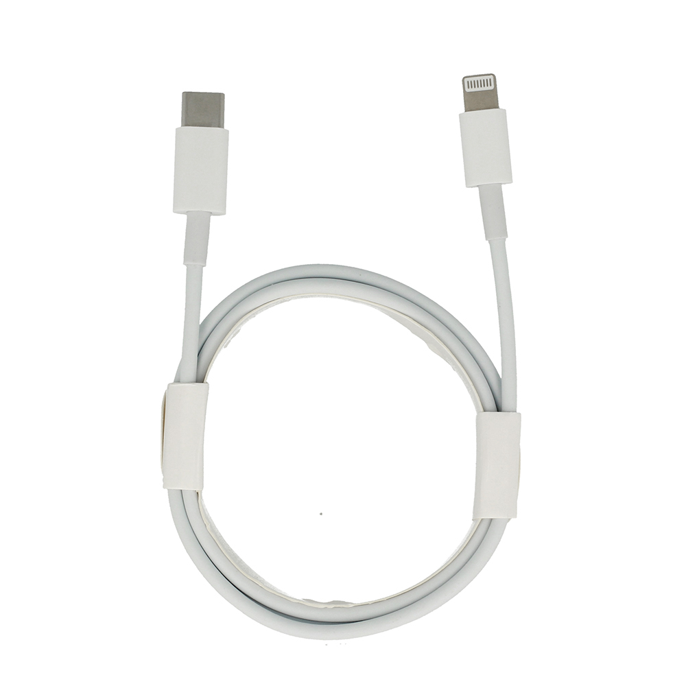 Kabel Typ C do iPhone Lightning (wszystkie modele) do szybkiego ładowania, 2m, biały