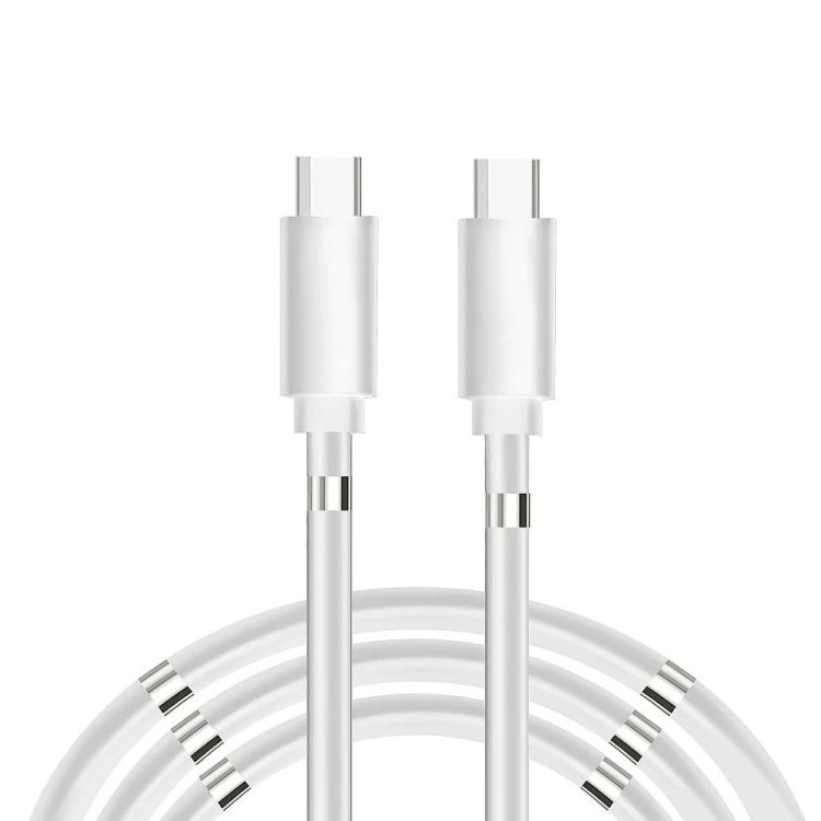 kabel 2x usb typ c składany magnetycznie do szybkiego ładowania