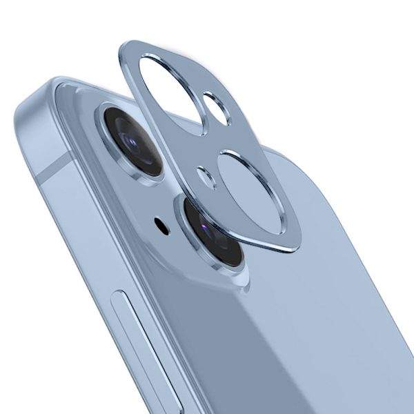 iphone 14 pro gładka metalowa osłona na cały aparat, srebrna (kopia)