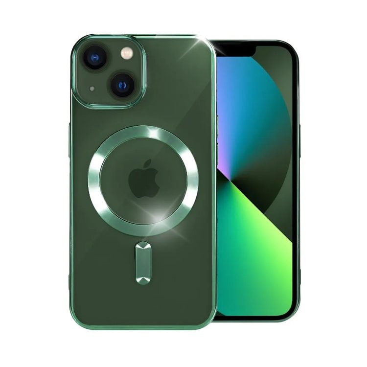 etui do iphone 13 pro magsafe luxury przeźroczyste, złote (kopia)