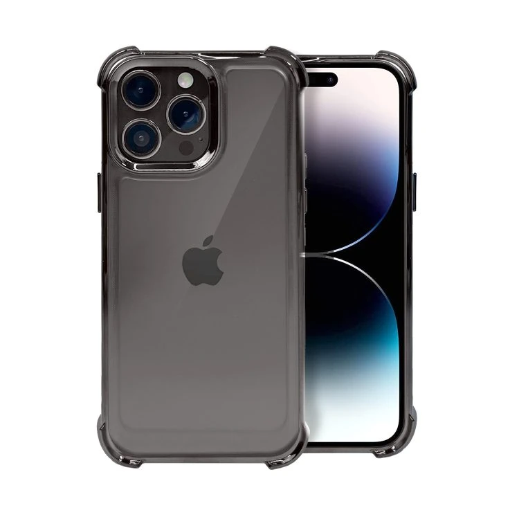 etui do iphone 14 pro max hybrid elegance anti shock z poduszkami, złote (kopia)
