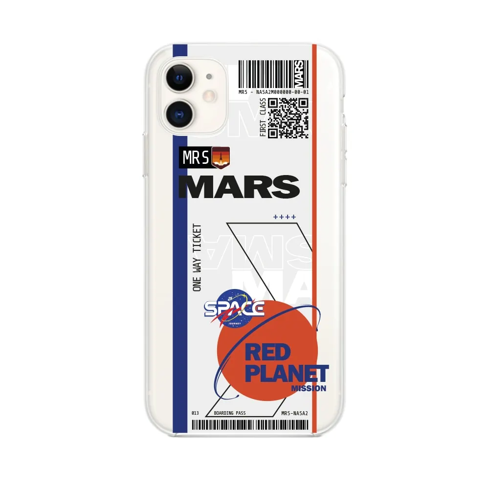Etui do iPhone 11, bilet na Mars