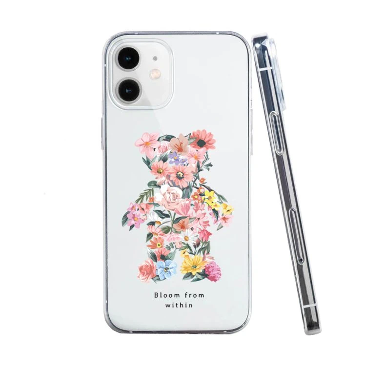 etui do iphone 12 mini, miś kwiatowy (kopia)