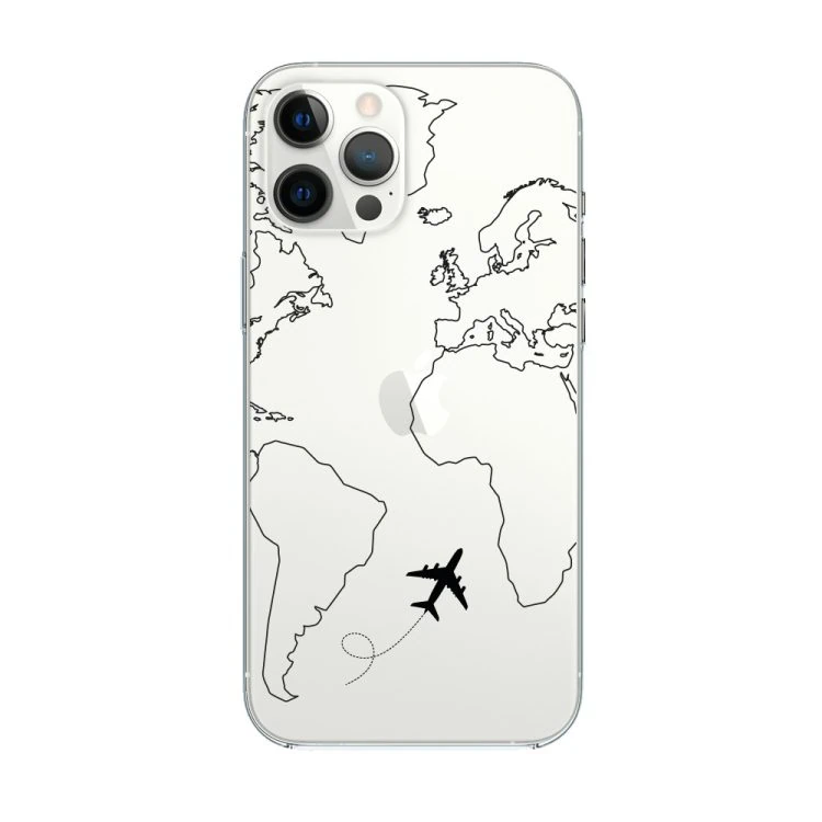 etui do iphone 12 pro z nadrukiem dookoła świata