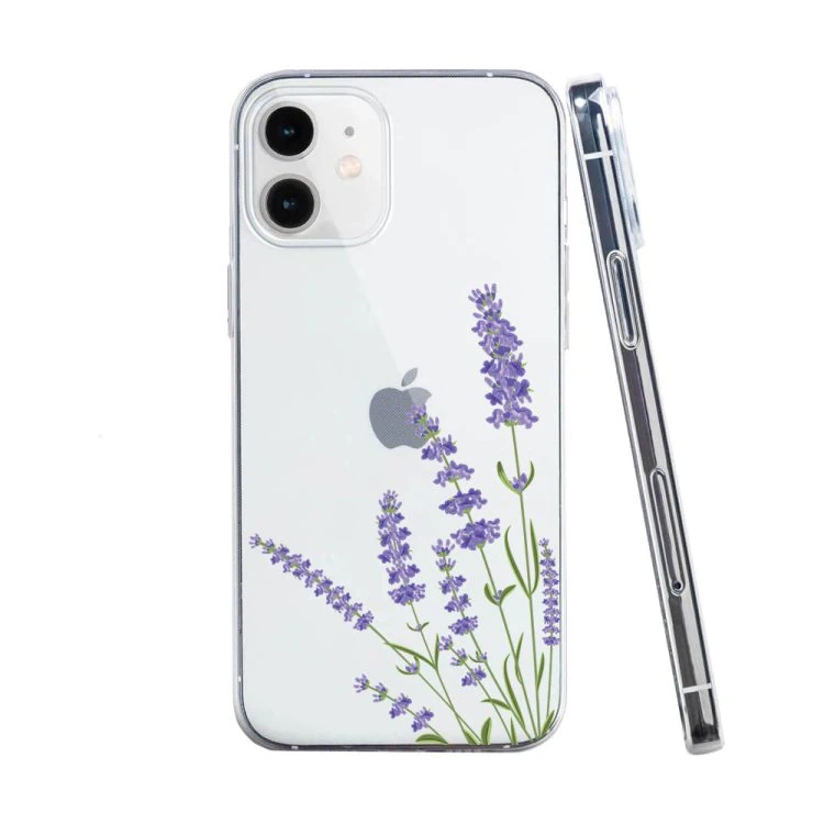 etui do iphone 12, lawenda