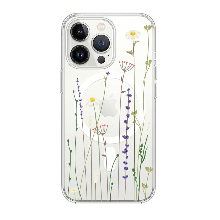 etui do iphone 13 pro max magsafe wiosenne kwiaty