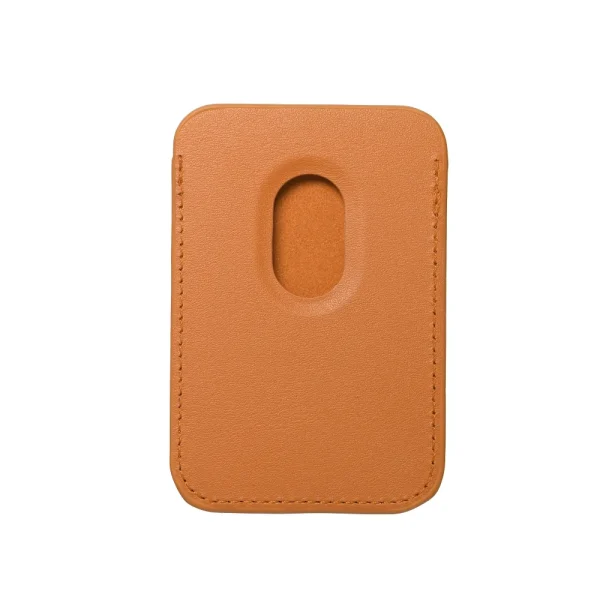 portfel magnetyczny leather mag wallet, liliowy