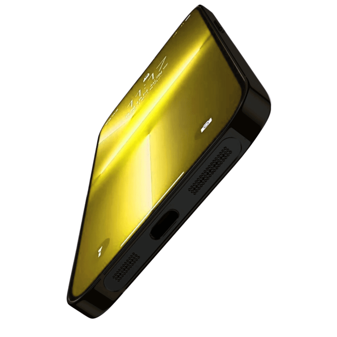 metaliczne osłony iphone 14 pro max/14 pro/14/14 plus na spód, przeciw pyłowi, wodzie i zarysowaniom, czarne