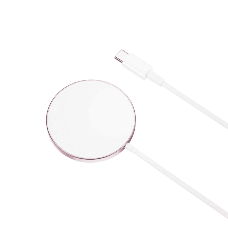bezprzewodowa ładowarka magnetyczna 15w magsafe do iphone 12/13/14, złota (kopia)