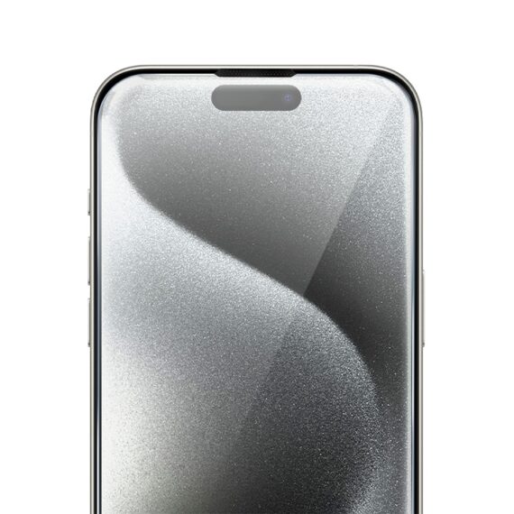 Crystal Diamond Glass do iPhone 15 Pro diamentowe, twarde szkło hartowane - poprawion (10)