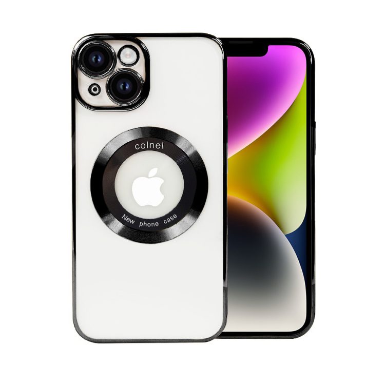 etui do iphone 14 black ring z magsafe, twardy tył, hybrydowa ochrona kamery, czarne