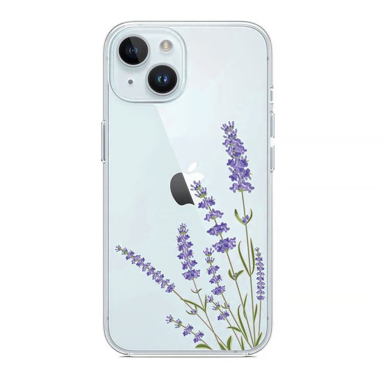 etui do iphone 15, lawenda