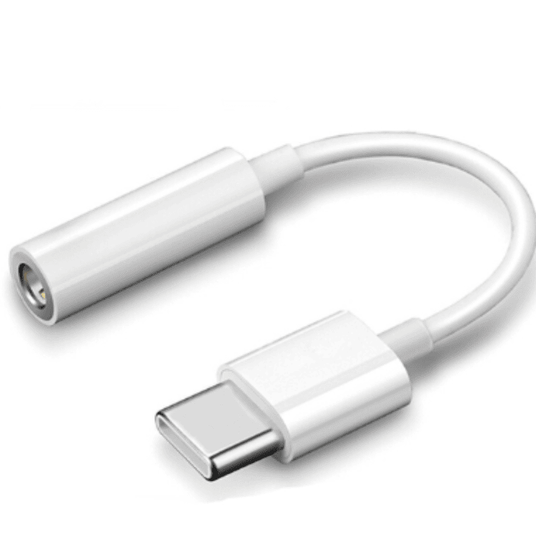 adapter przejściówka na słuchawki z usb typ c iphone 15(wszystkie modele) do audio jack 3.5, biała