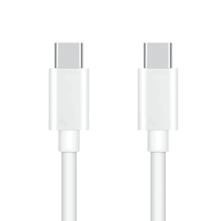 kabel 2xusb typ c, szybkie ładowanie, pd60w, do iphone 15 (wszystkie modele), biały