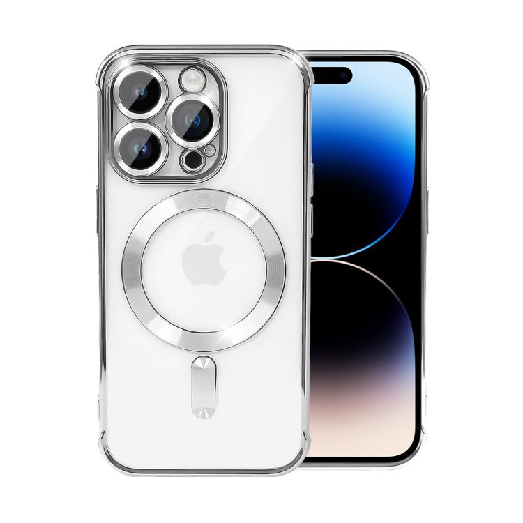 etui do iphone 14 pro max magsafe luxury anti shock protect, złote (kopia)