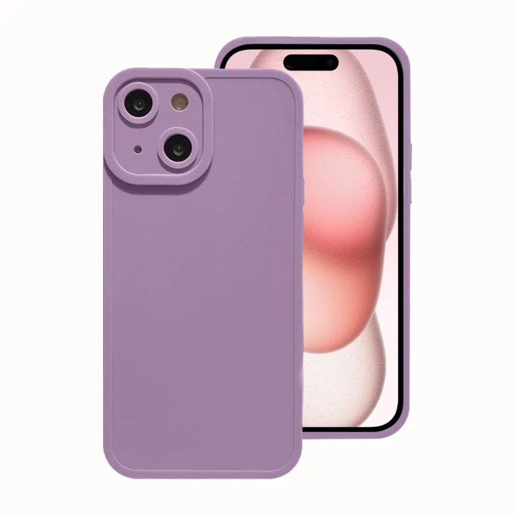 etui do iphone 14 camera high pro original silikonowe, fioletowe (kopia)