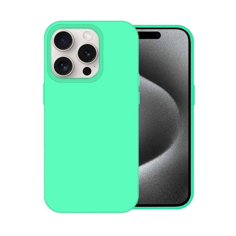 etui do iphone 15 pro silikonowe z mikrofibrą soft touch, fuksja (kopia)