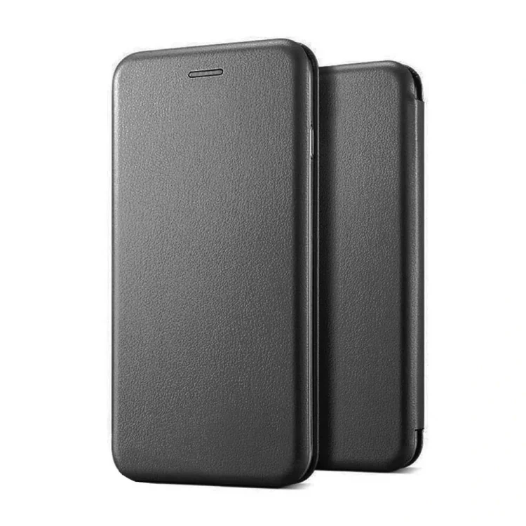 etui do iphone 15 klasyczne czarne z magnetyczną klapką