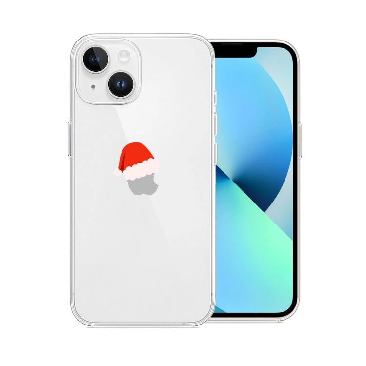 Etui do iPhone 13, czapka Mikołaja2345678 (3) etui do iphone 13, świąteczny kotek przebrany za reniferka (kopia)