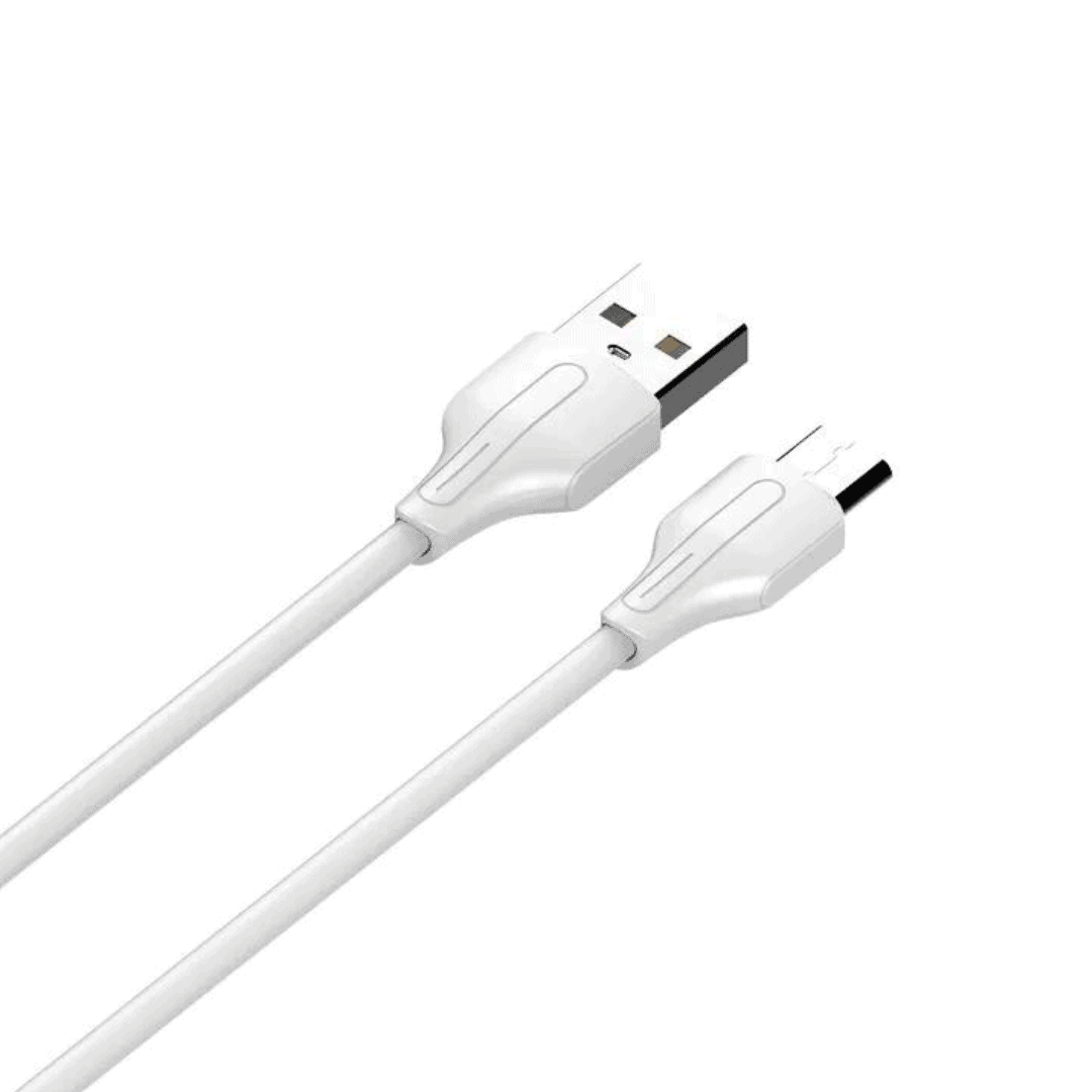 kabel do szybkiego ładowania usb usb typ c, 3 metry, 2.1a, biały