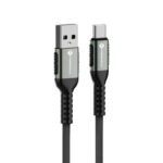 Kabel USB – USB Typ C, do iPhone 15/16/17/18, tableta, laptopa, 2 metry, czarny