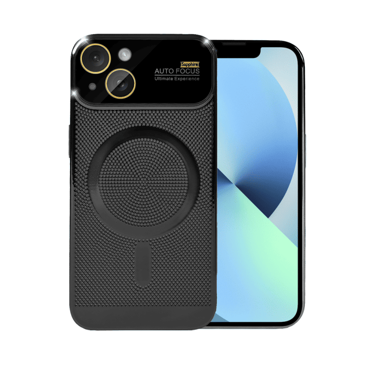 etui do iphone 14 camera beam magsafe oddychające, czarne (kopia)