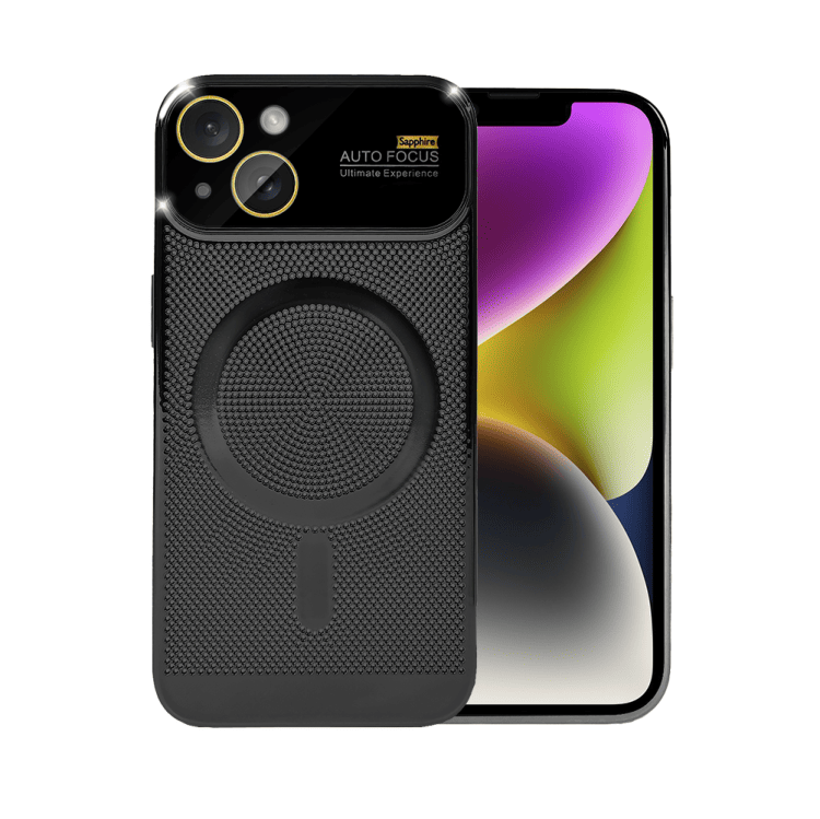 etui do iphone 14 camera beam magsafe oddychające, złote (kopia)