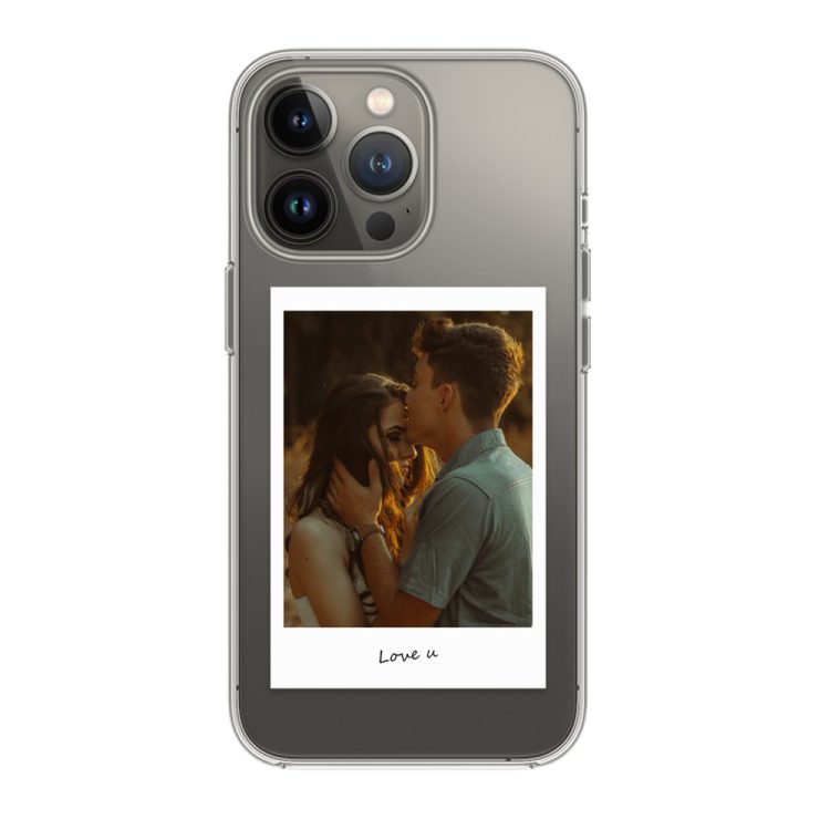 etui do iphone 13 pro polaroid z własnym zdjęciem, upominek na prezent