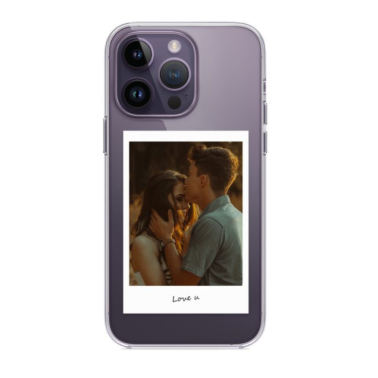 etui do iphone 14 pro polaroid z własnym zdjęciem, upominek na prezent