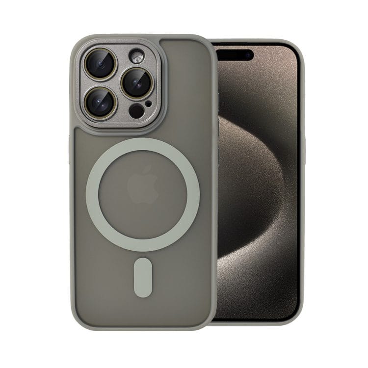 etui do iphone 15 pro color flush z magsafe, z osłoną aparatu, tytanowe