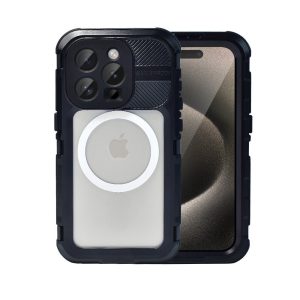  Etui do iPhone z serii TOTAL Protect z Magsafe, wodoodporne, metalowe