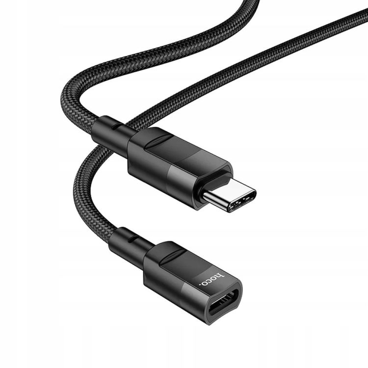 przedłużasz kabla usb typ c, 1.2 m, czarny