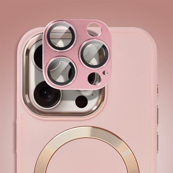 etui do iphone 15 pro max noble magsafe color, silikonowe, różowe