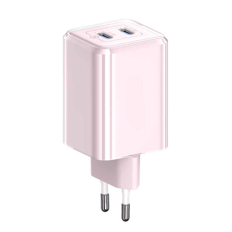 Ładowarka sieciowa na dwa porty usb c, pd 35w, niebieska (kopia)