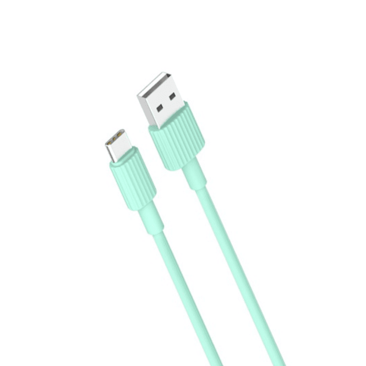 kabel usb usb typ c, do iphone 15, tableta, laptopa, 1 metr, zielony