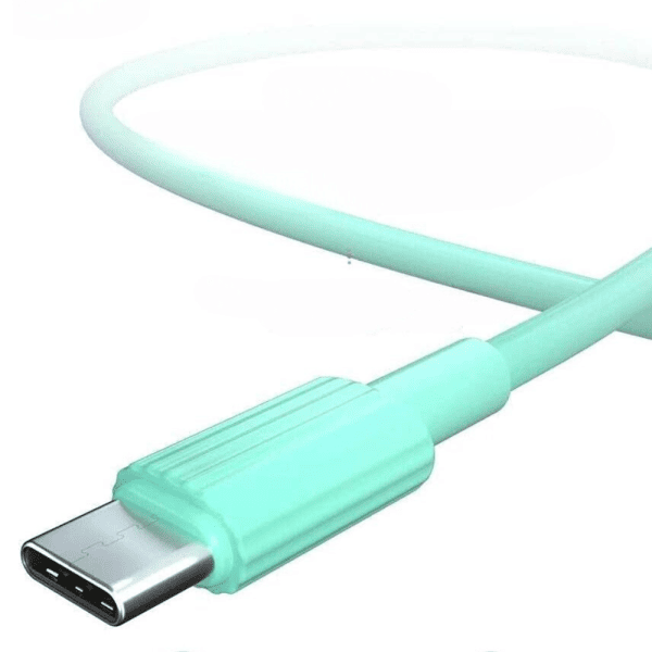 kabel usb usb typ c, do iphone 15, tableta, laptopa, 1 metr, zielony