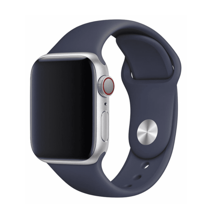 sportowy pasek silikonowy do zegarka apple watch series 3 9 / se 38/40/41mm beżowy (kopia)