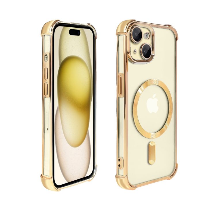 etui do iphone 15 magsafe luxury anti shock lens protect, czarne