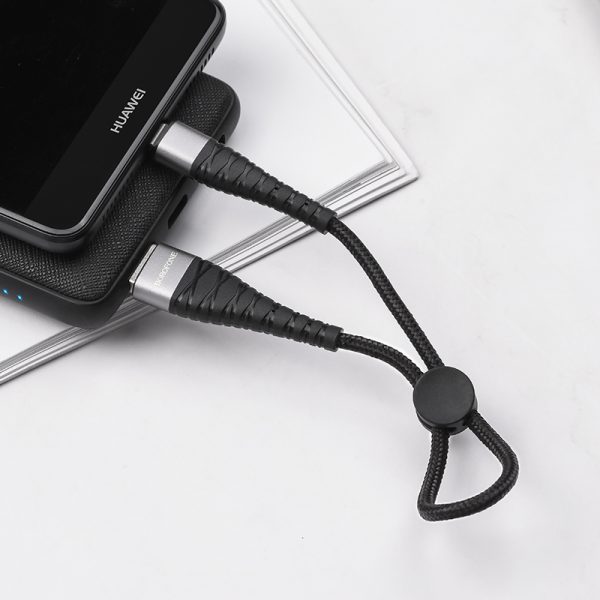 kabel usb – usb typ c, do iphone 15, tableta, laptopa, bardzo krótki, 0.25 metra, czarny