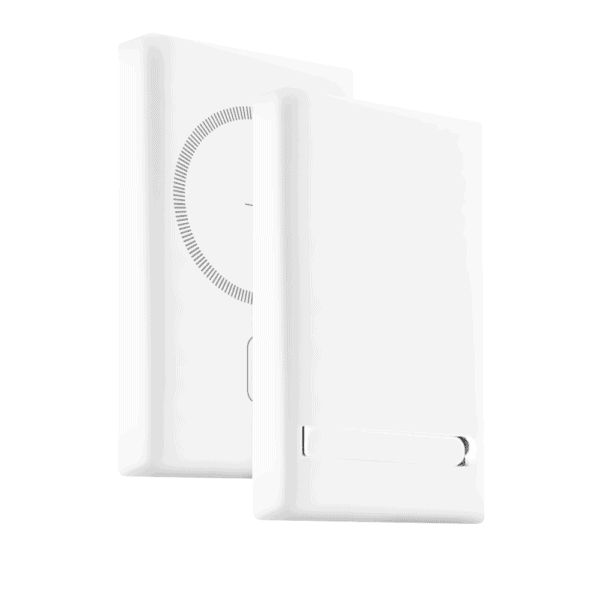 Power bank akumulator Magsafe do iPhone 10000 mAh z podstawką, 20W, biały ss