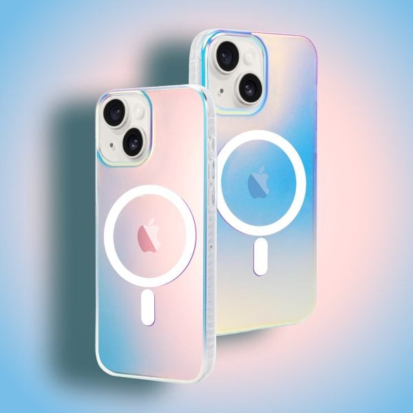 etui do iphone 13 magsafe california sunset, zmieniające kolor