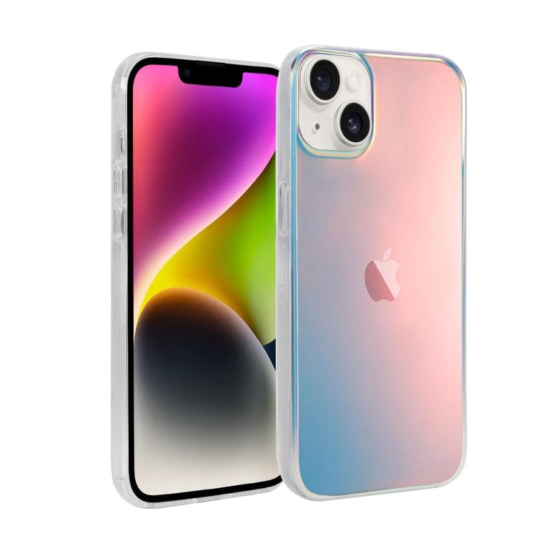 etui do iphone 14 plus, california sunset, zmieniające kolor