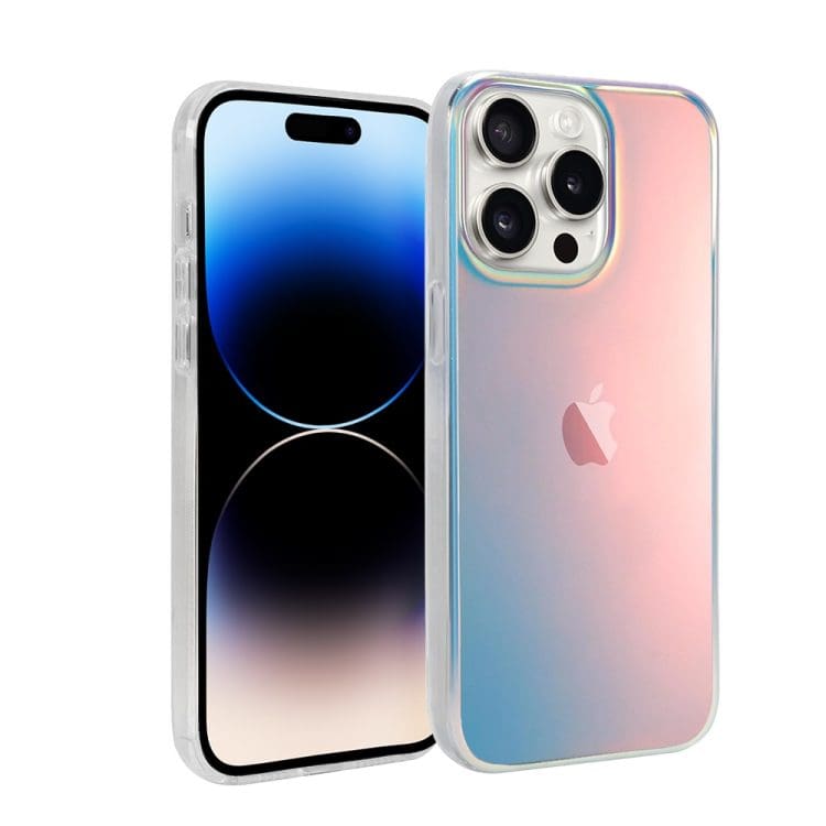 etui do iphone 14 pro max, california sunset, zmieniające kolor