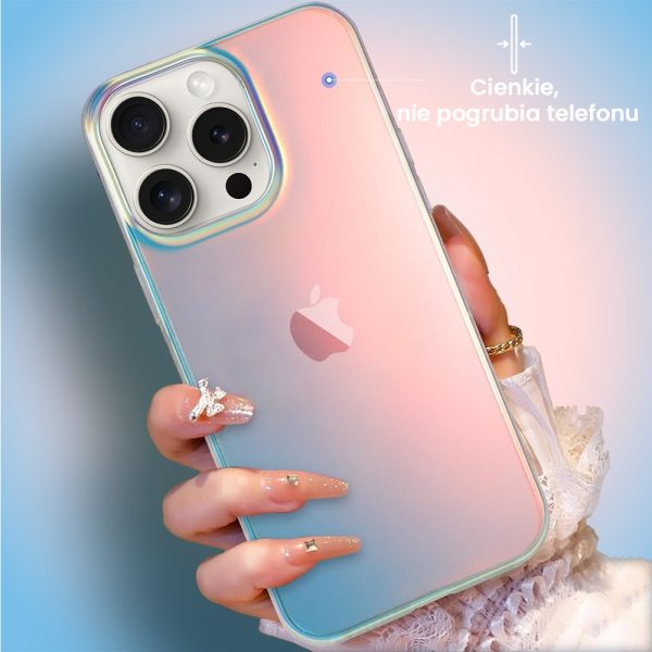 etui do iphone 14 pro max, california sunset, zmieniające kolor