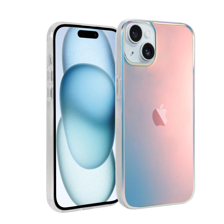 etui do iphone 15 plus, california sunset, zmieniające kolor